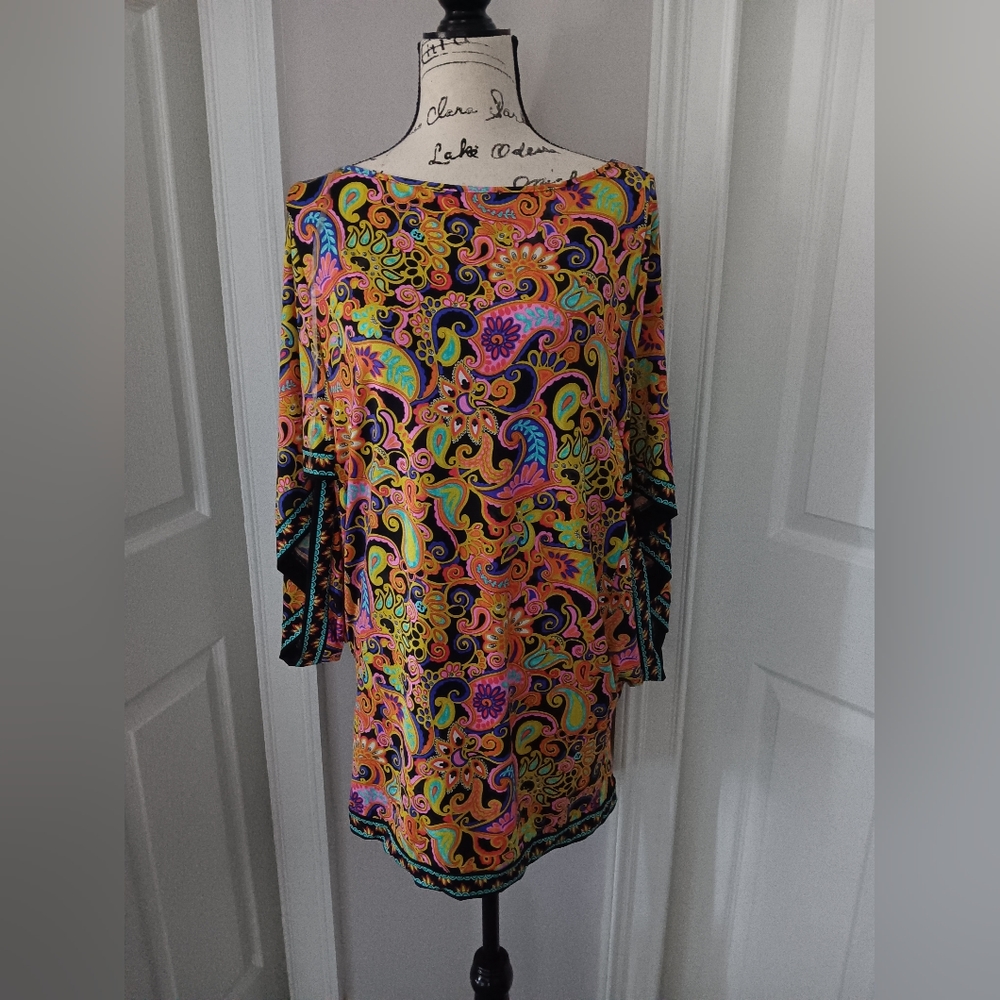 Trina Turk Tunic Top Sz M